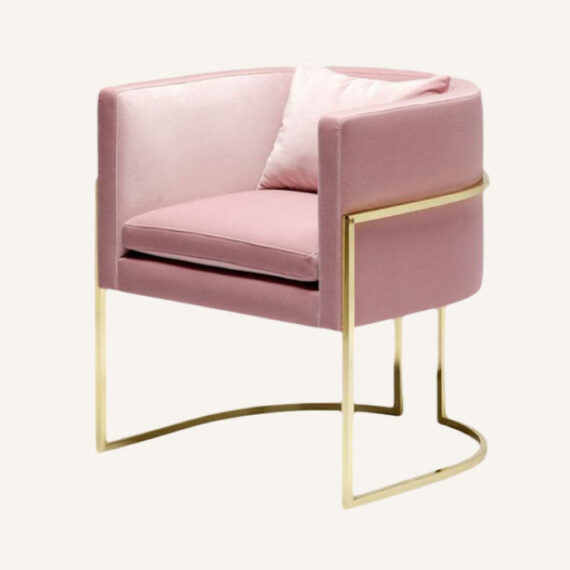Pink Cushion Chair